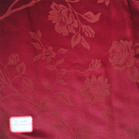 Cationic Upholstery Velvet Jacquard Sofa Fabric