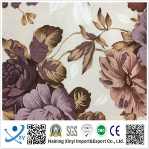 Haining 100% Polyester Digital Printed Chiffon Fabric/Floral Party Dress Fabric/Chiffon Printed Fabric