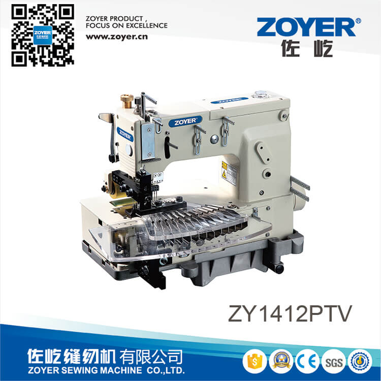 ZY1412PTV Zoyer 12针平床双链式链式缝纫机（集圈缝合）