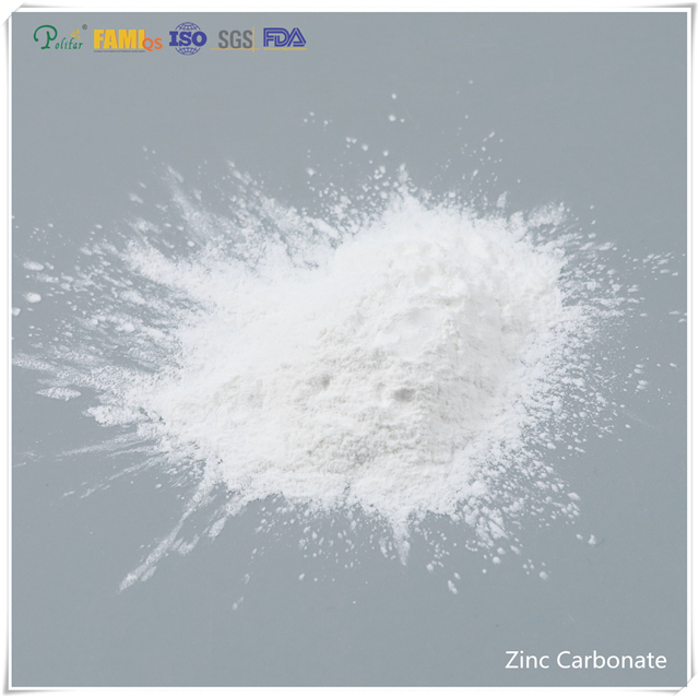 Grado industrial de carbonato de zinc básico/grado de cosméticos/grado de alimentación