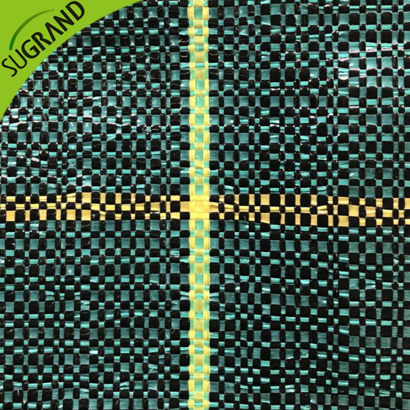 Cubierta de suelo verde de alta calidad de 130 g/m²/alfombra de malas hierbas.
