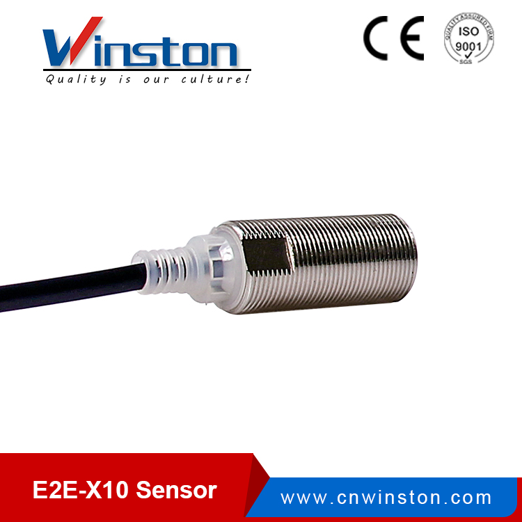E2E-X10 E2E-X18 10mm 18mm NPN PNP Sensor de interruptor inductivo de descarga sin descarga