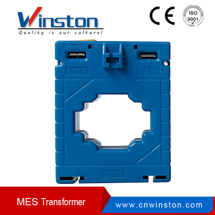 MES-80/30 Высокочастотный трансформатор тока от 30 / 5A до 300 / 5A на DIN-рейку