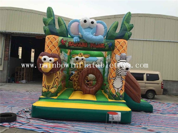 RB3051（4x4x4.5m） Inflatable ZOO bouncer