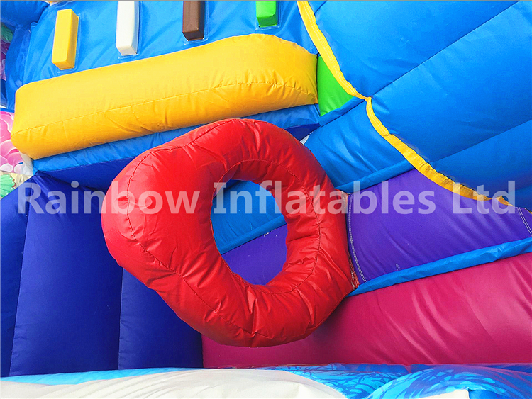 RB4117( 6x6.5m）Inflatables Popular Sea World Bouncer Playground With Different Animals For Sale