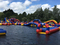Waterproof Inflatable Water Park Colorful Water Amusement Park