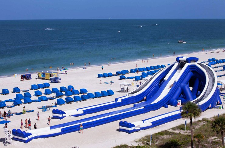 Giant New Inflatable Hippo Slide Adult Inflatable Slide