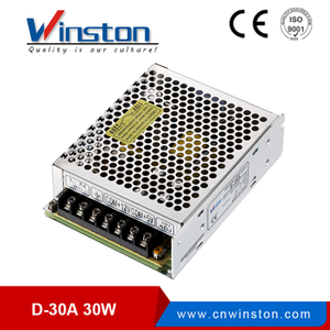 Fuente de alimentación de salida dual D-30W SMPS con luz LED