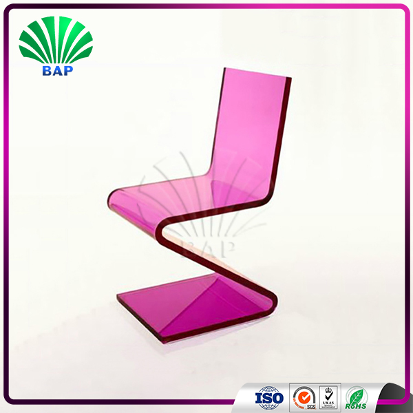 Modern Z Shape Lounge Chair Acrylic Living Room Chair Plexiglass Salon Chair Buy Acrylic