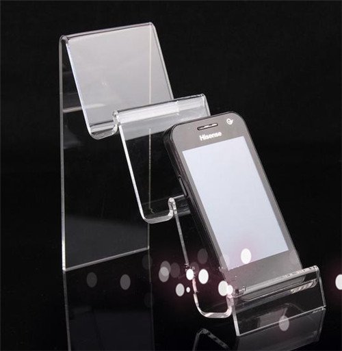Simple Lucite Plastic Clear Transparent Acrylic Phone Cell Phone