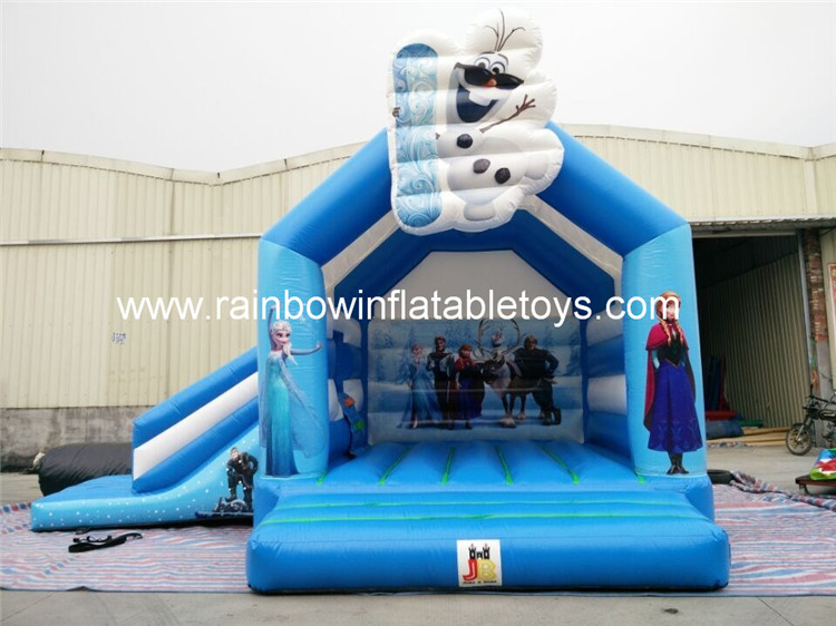 RB2014-1(5x7x5m) Inflatables Backyard Small Frozen Castle Combo