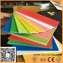 Colorful PVC Foam Board High Density Waterproof 