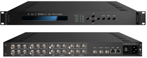 Codificador de AV a IP de 8 canales HPS1308A con multidifusión/unidifusión