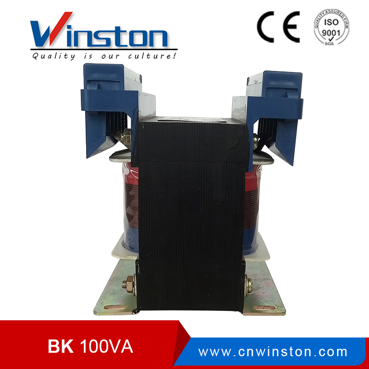 Transformador de control de CA de 150va 50 / 60Hz 220V / 380V serie Bk para máquinas herramientas
