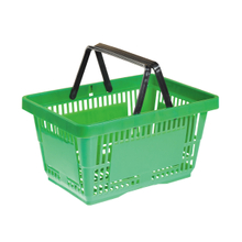 Color Customized Plastic Shopping Basket for Supermarket