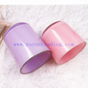Wholesale 8oz 10oz 16oz 20oz Empty Colored Gold Rim Glass Candle Jar Candle Holders for Candle Making