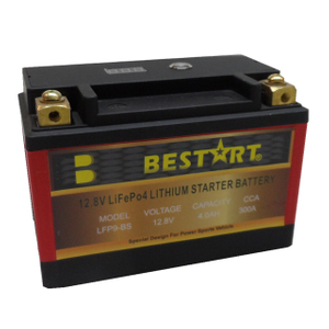 12.8V 4ah LiFePO4 Motorcycle Battery LFP9-BS