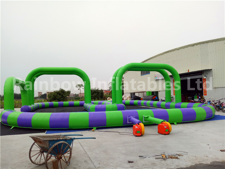 RB9025（9x13m） Inflatable Hot Sale Go Kart TrackTrack /Inflatable Race Track For Sale