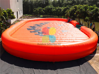 RB91021(19.8x11.5x1.2m) Inflatable Pumpkin Pad For Outdoor Sport Game 