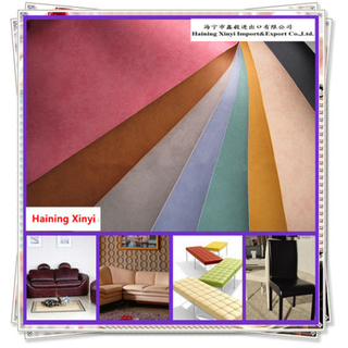 Hot Sale! PVC Leather for Sofa, Artificial Bag Leather