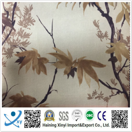 100% Polyester Microfiber Pigment Print Fabric for Home Textile, Bed Sheet with Competitive Price and