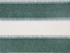 Seis agujas 180 g / m2 blanco verde oscuro mono tape red de sombra negra