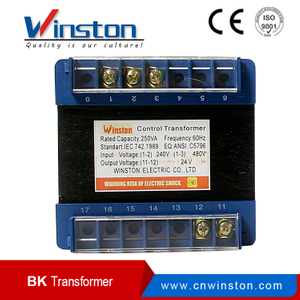 Transformador de control monofásico de entrada BK-250 250VA 380VAC / 220VAC