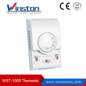 Termostato mecánico de habitación de hotel para calefacción eléctrica de piso (WST-1000)
