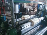 roulement extérieur de 700mm fendant et machine de rebobinage