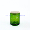 High Quality Empty 400ml Glass Candle Container With Lid