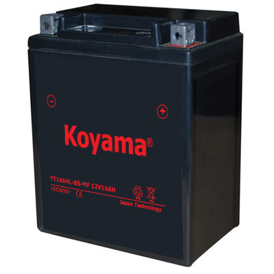 Ytx14ahl-BS Sealed Maintenance Free Battery 12V SMF Powersport Motorcycles Scooters Atvs