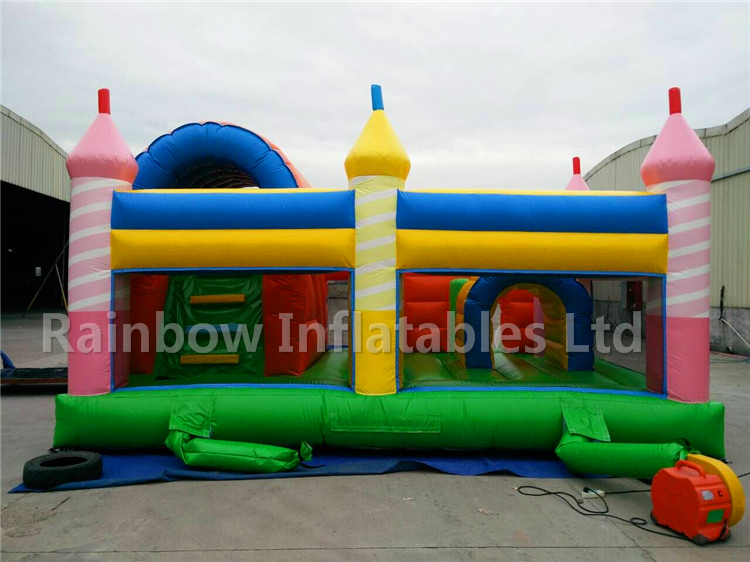 RB20041（ 6.3x3m ）Inflatables Happy Birthday Theme Jumping Castle Bouncy Castle For Kids
