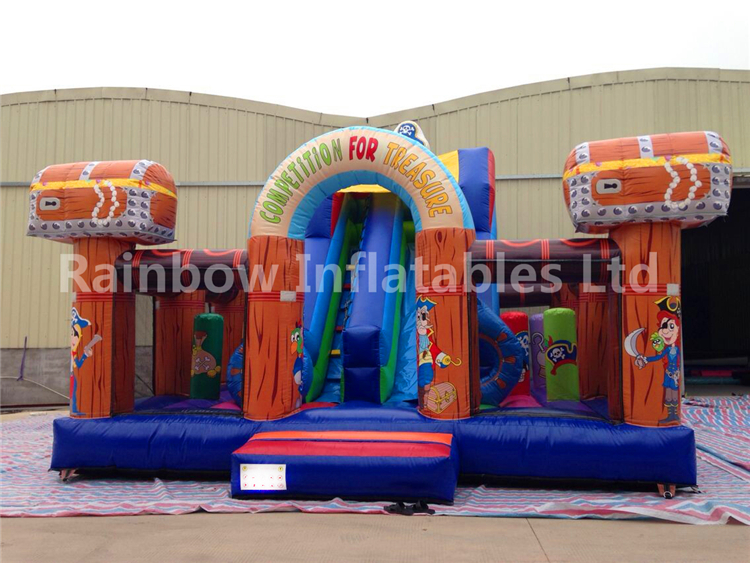 RB4127( 6x6.5m ) Inflatable pirate Funcity For Selling