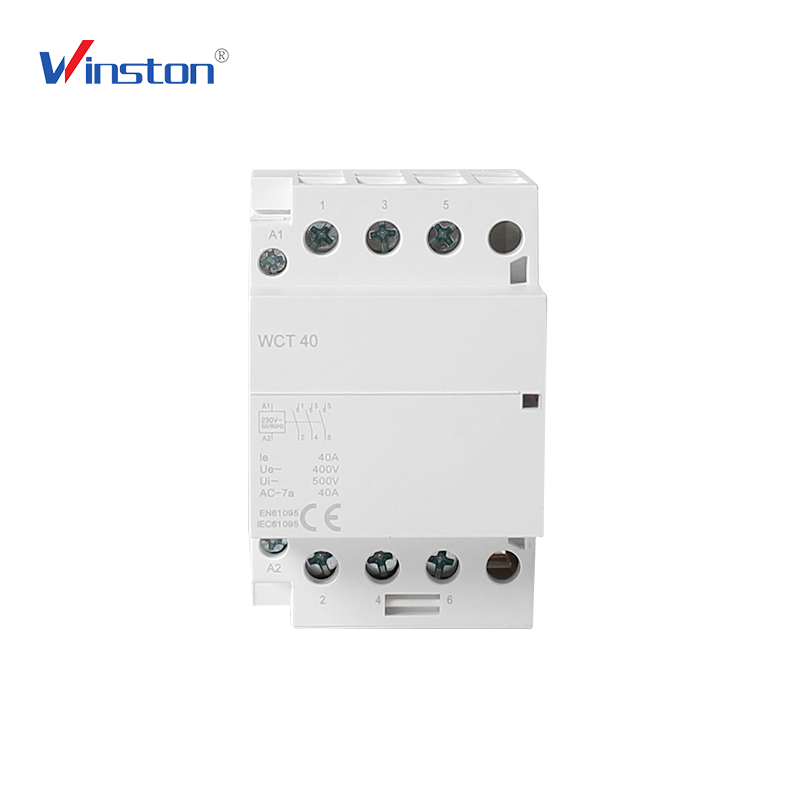 Магнитный бытовой 40А электрический 3-фазный WCT малый контактор постоянного тока