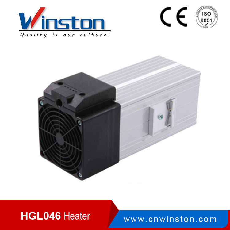 HGL 046 230VAC 24V / 48VDC Calentador de ventilador de protección contra sobrecalentamiento de cuerpo compacto