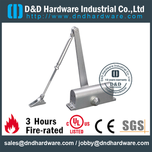 Ajuste avaliado mais pesado 60Kg da porta do fogo automático no alumínio para a porta do metal -DDDC006