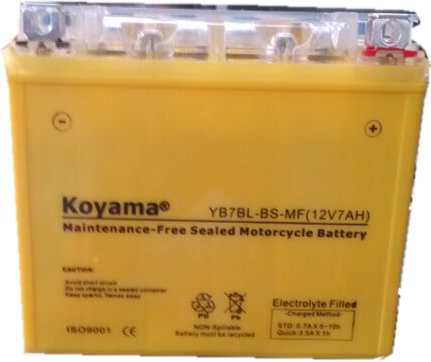 Factory Activated Motorycycle Sealed Battery 