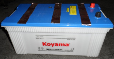 JIS Dry Charged Auto Battery 