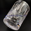 Drinking Glass Hand-cut Glass Whisky Tumblers Horn Shape Clear Transparent Cup