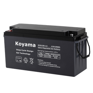 12V150AH Deep Cycle Gel Battery DCG150-12 solar power