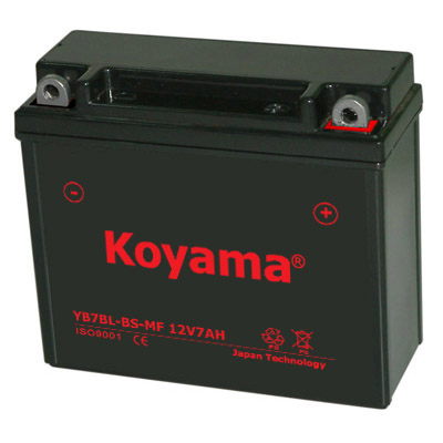 YB7BL-BS-MF Sealed Maintenance Free Battery 12V 7AH Powersport Motorcycle Scooter ATV
