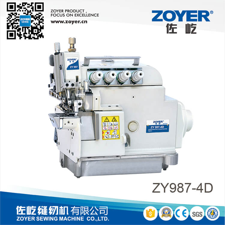 ZY987-4D Zoyer EX系列四线筒床包缝机