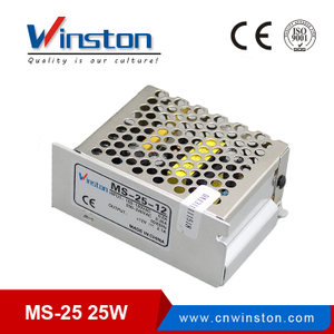 Fuente de alimentación de modo de conmutación ajustable 12v MS-25 25w