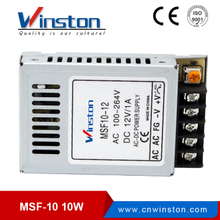 Fuente de alimentación de conmutación ultradelgada de la serie CE ROHS 10W MSF-10 Mini / LED SMPS