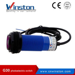 Sensor de interruptor fotoeléctrico de tipo pasante G30 con CE