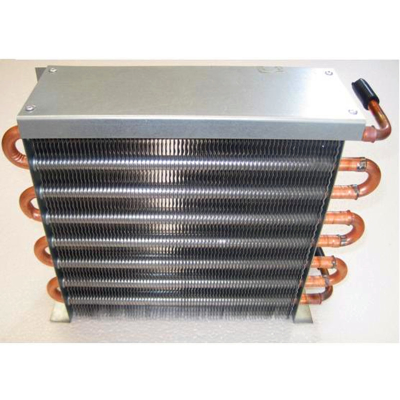 Bobina intercambiadora de calor comercial de aluminio y cobre para almacenamiento en frío