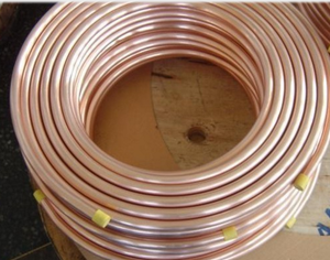 Tubo de cobre comercial para piezas de refrigeración