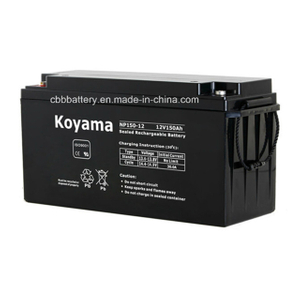 12V 150ah Lead Acid Battery VRLA Rechargeable Battery Np150-12