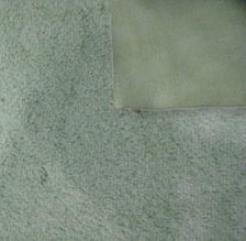 PV Plush Sofa Fabric with Suede Compounding