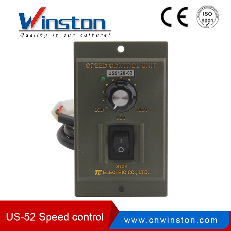 Controlador / regulador de velocidad del motor de CA US-52